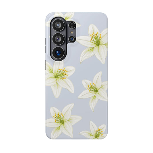 Blue Tiger Lily Samsung Case