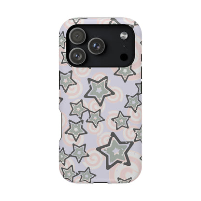 Y2K Gray Star iPhone Case