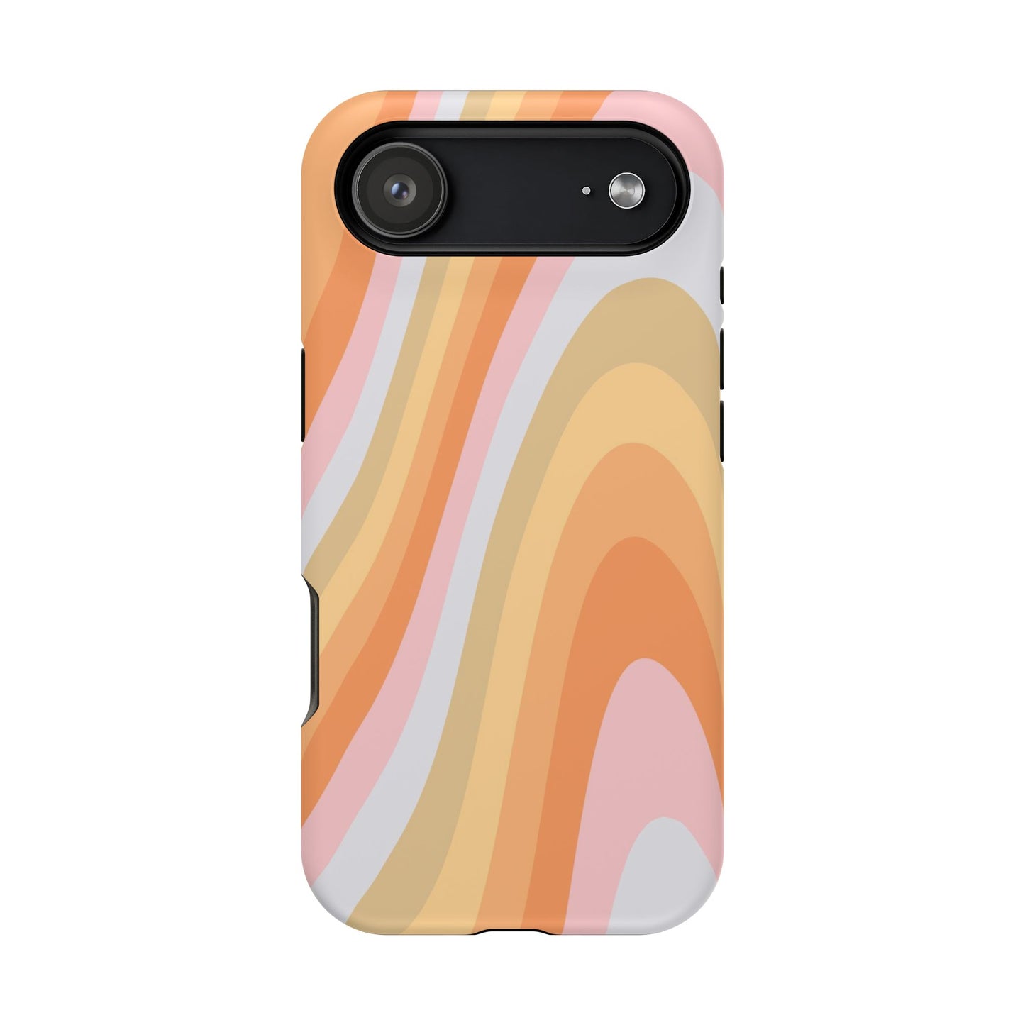 Rainbow Waves iPhone Case