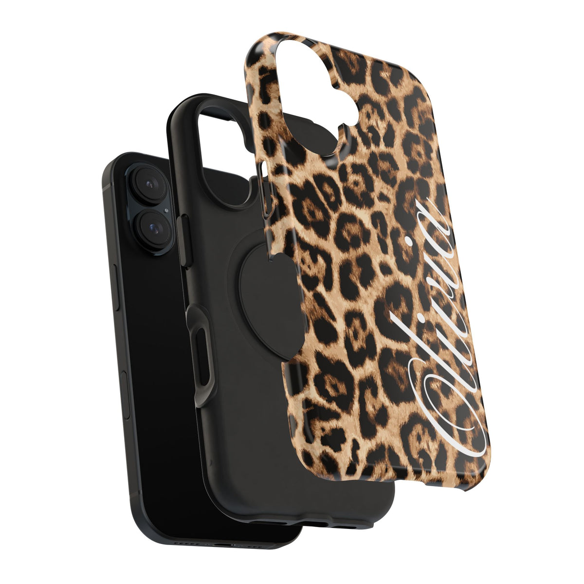 Custom Classic Leopard iPhone Case