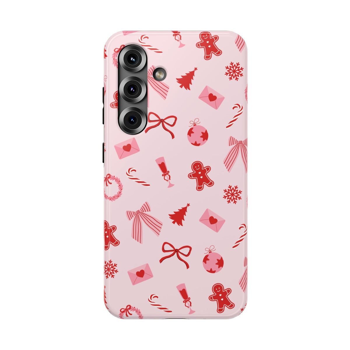Pink & Red Holiday Samsung Case