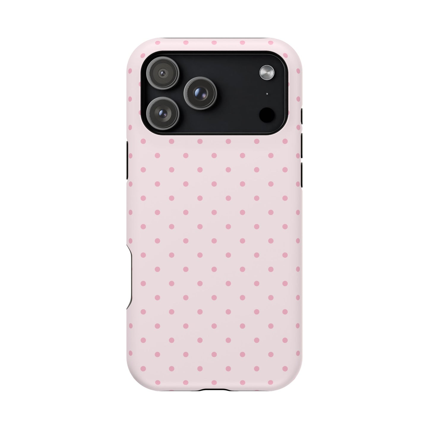 Pink Sprinkles Mini Dots iPhone Case