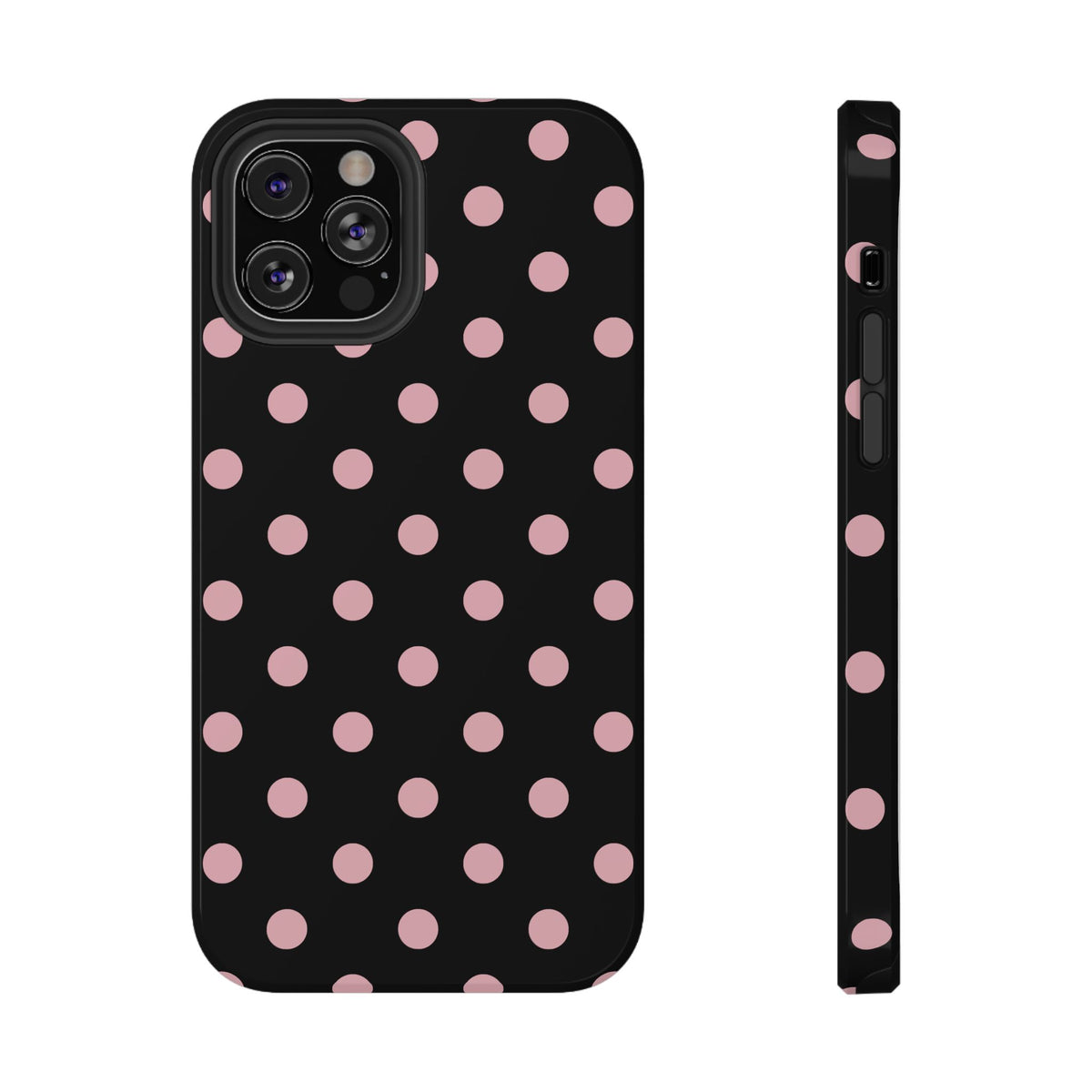 Sweet Midnight Polka Dots iPhone Case