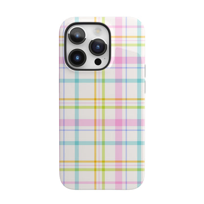 Sweetheart Plaid iPhone Case