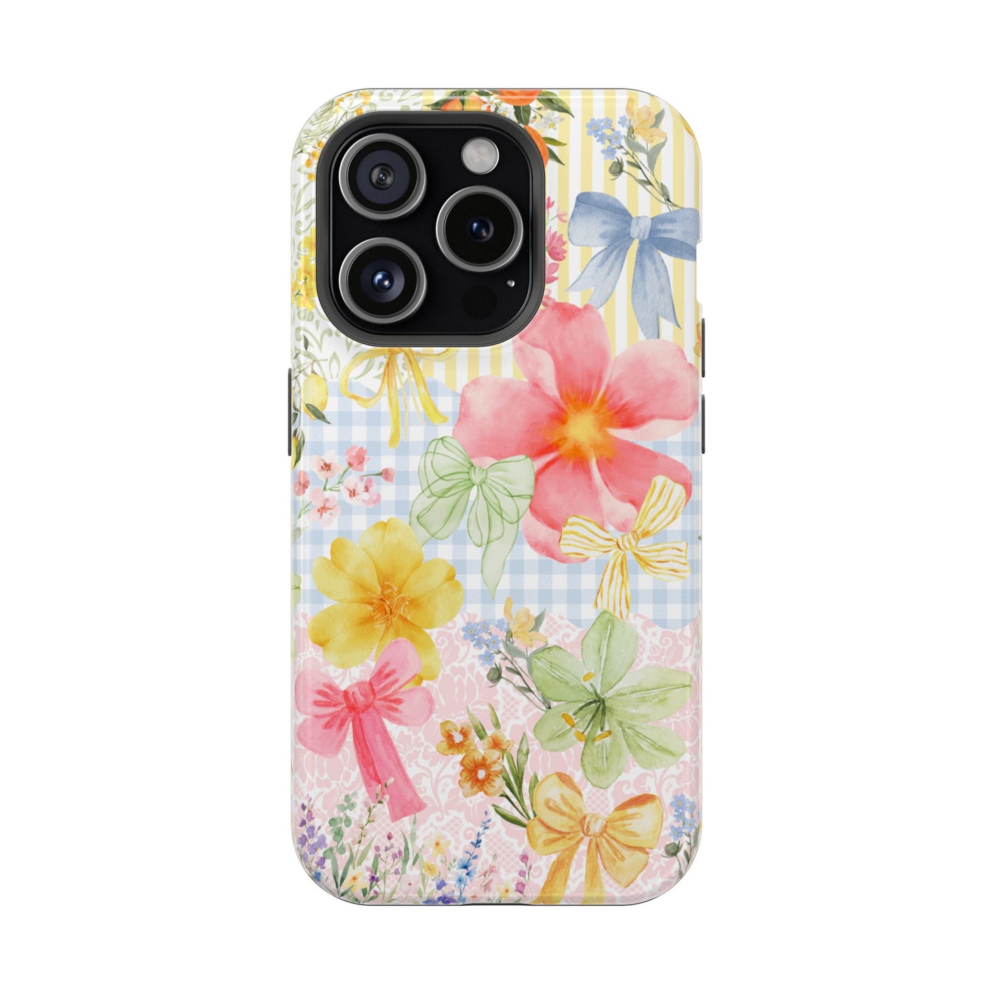 Garden Party Collage iPhone Case