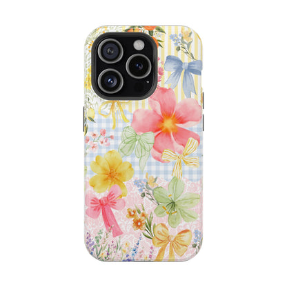 Garden Party Collage iPhone Case