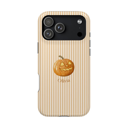 Custom Pumpkin Cutie iPhone Case