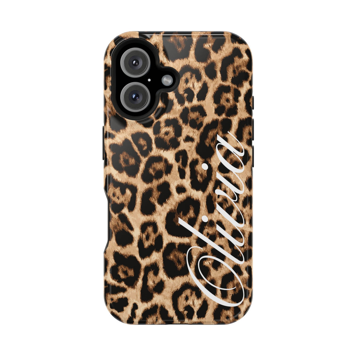 Custom Classic Leopard iPhone Case