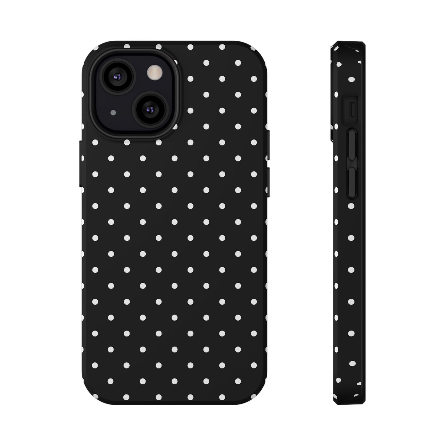 White Mini Dots iPhone Case