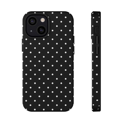 White Mini Dots iPhone Case