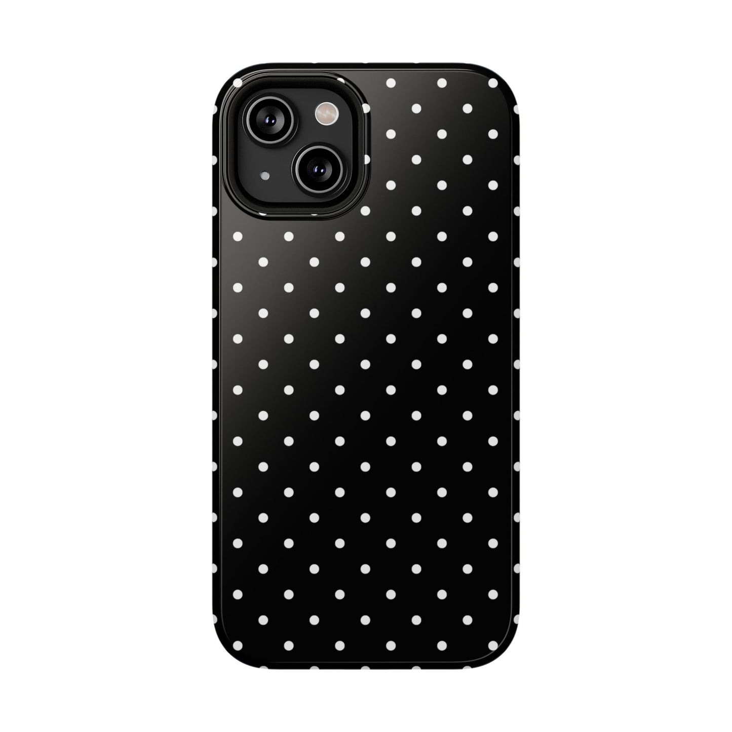 White Mini Dots iPhone Case