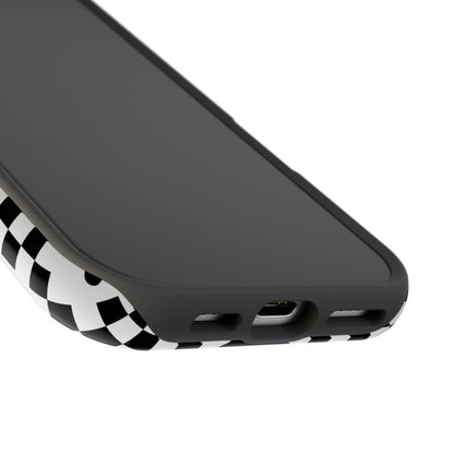 Monochrome Daisy iPhone Case