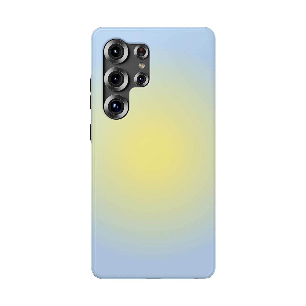 Yellow & Blue Aura Samsung Case