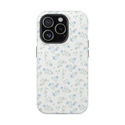 Blue Floral Ditsy iPhone Case