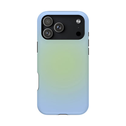 Blue & Green Aura iPhone Case