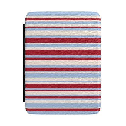 Cherry Soda Stripes Kindle Case