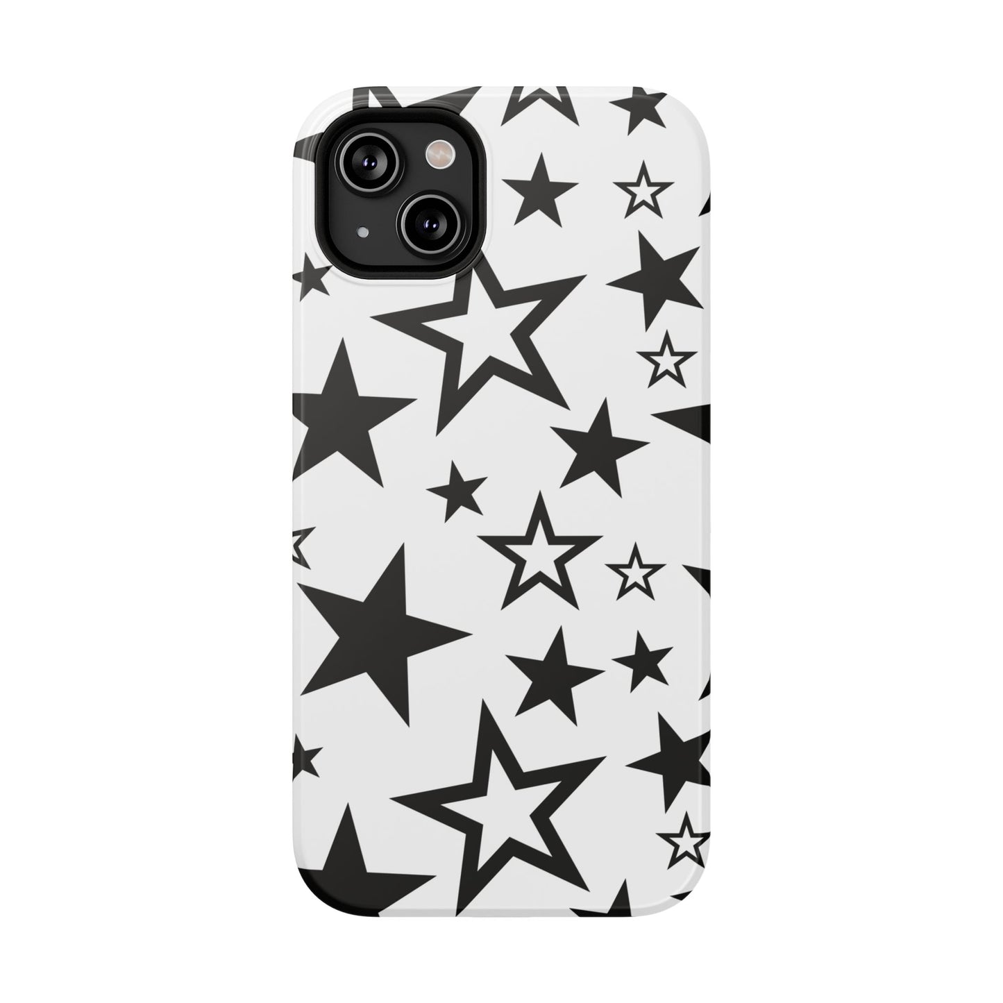 Mono Y2K Stars iPhone Case