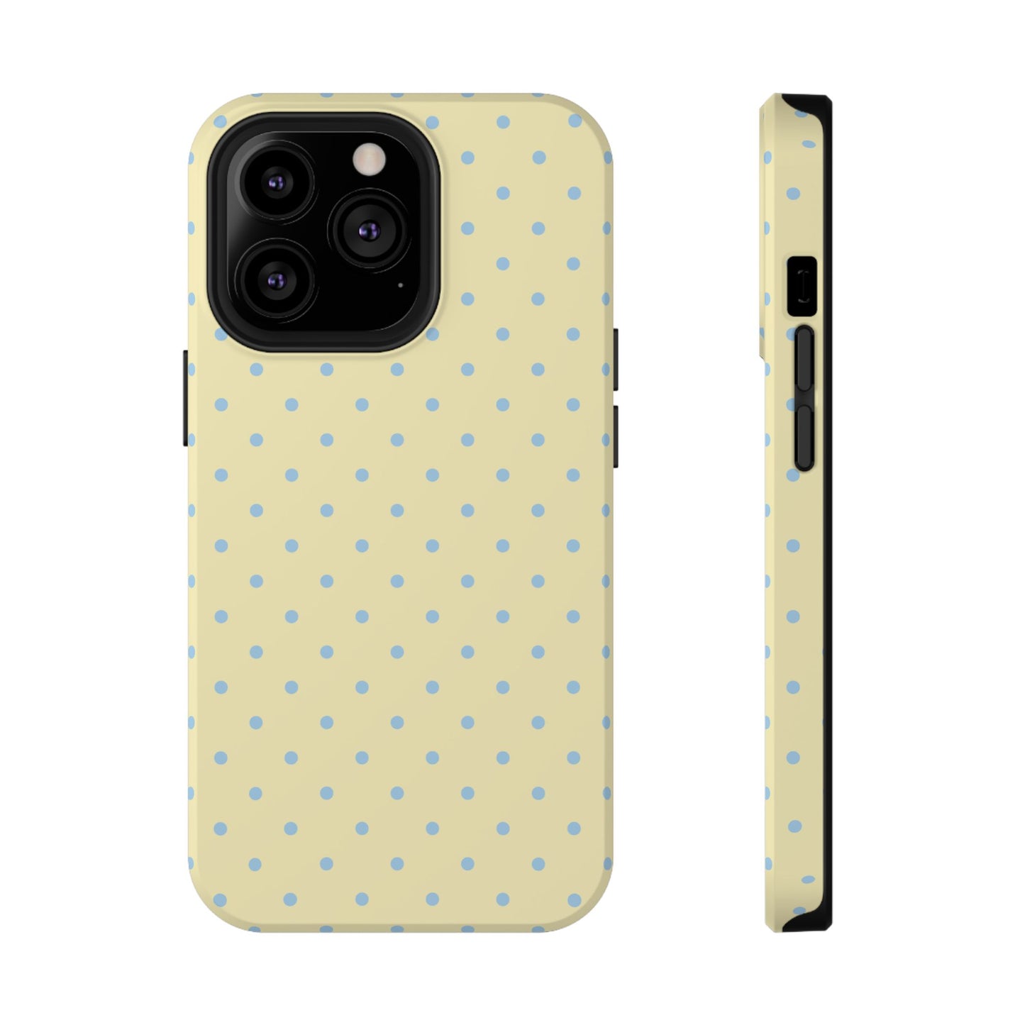 Lemon Sky Mini Dots iPhone Case