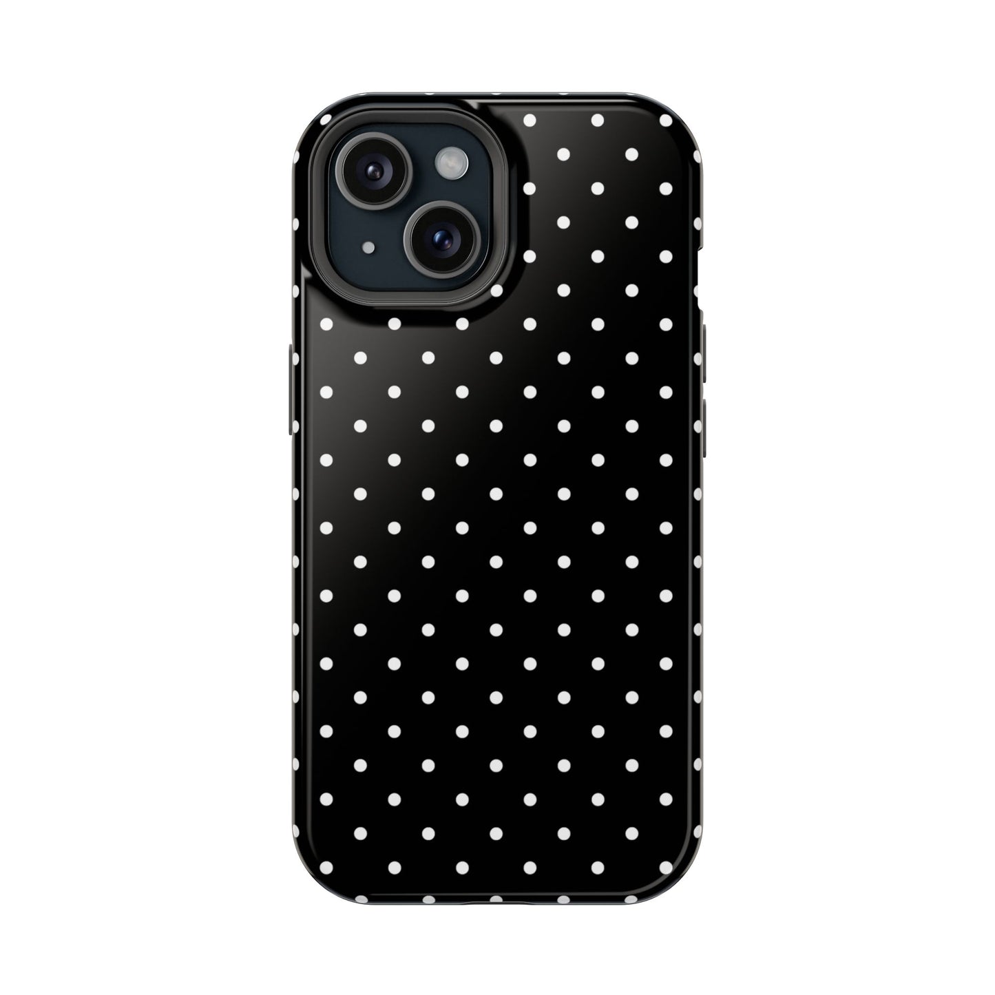 White Mini Dots iPhone Case