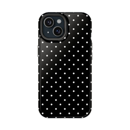 White Mini Dots iPhone Case