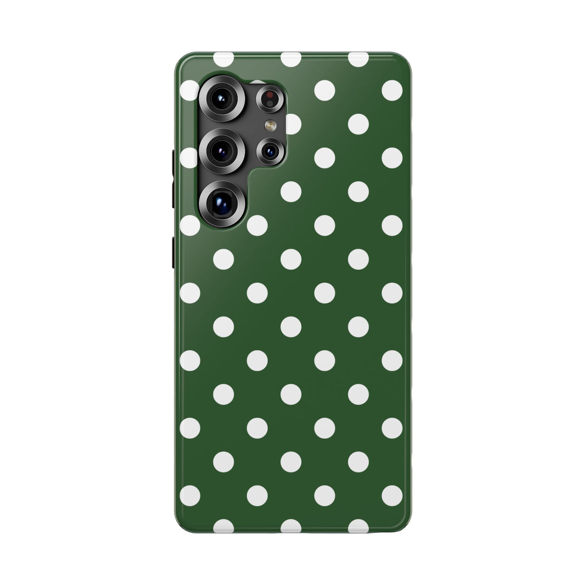 Green Polka Dots Samsung Case