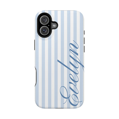 Personalized Blue Beau iPhone Case