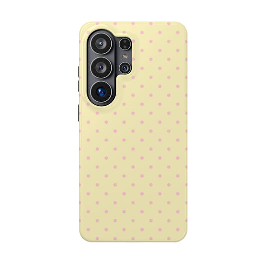 Lemon Sugar Mini Dots Samsung Case