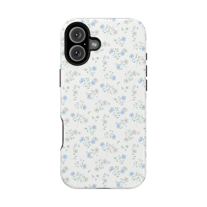 Blue Floral Ditsy iPhone Case