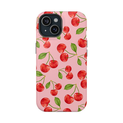 Cherry Rain iPhone Case