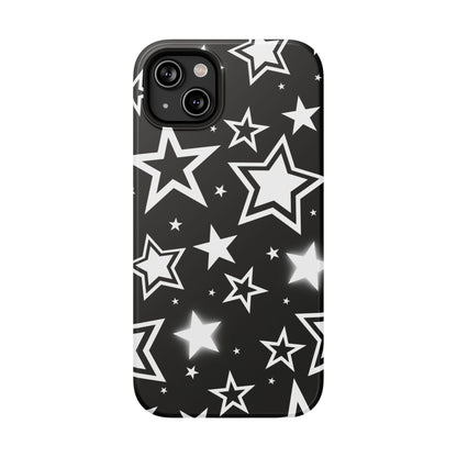 Black Stardust iPhone Case