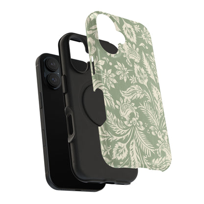 Sage Paisley iPhone Case