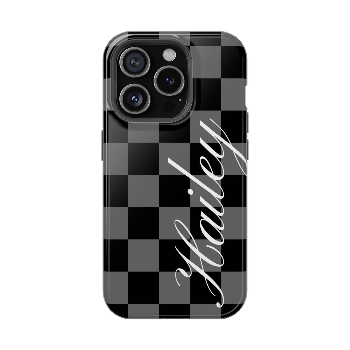 Custom Twilight Checkered iPhone Case
