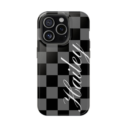 Custom Twilight Checkered iPhone Case