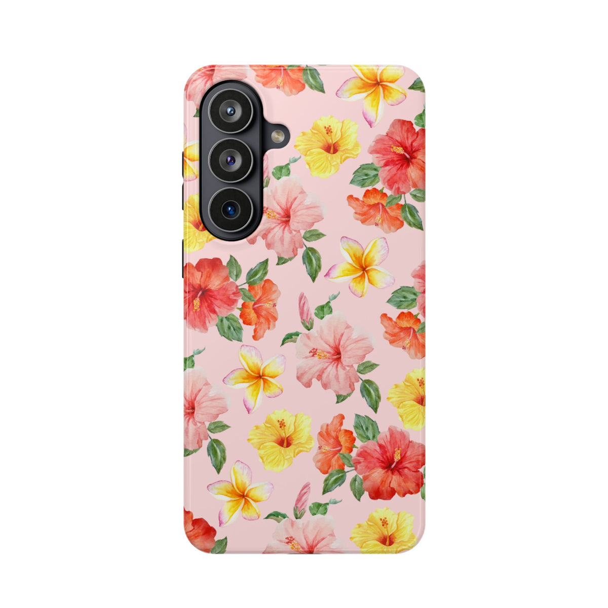 Pink Hibiscus Bloom Samsung Case