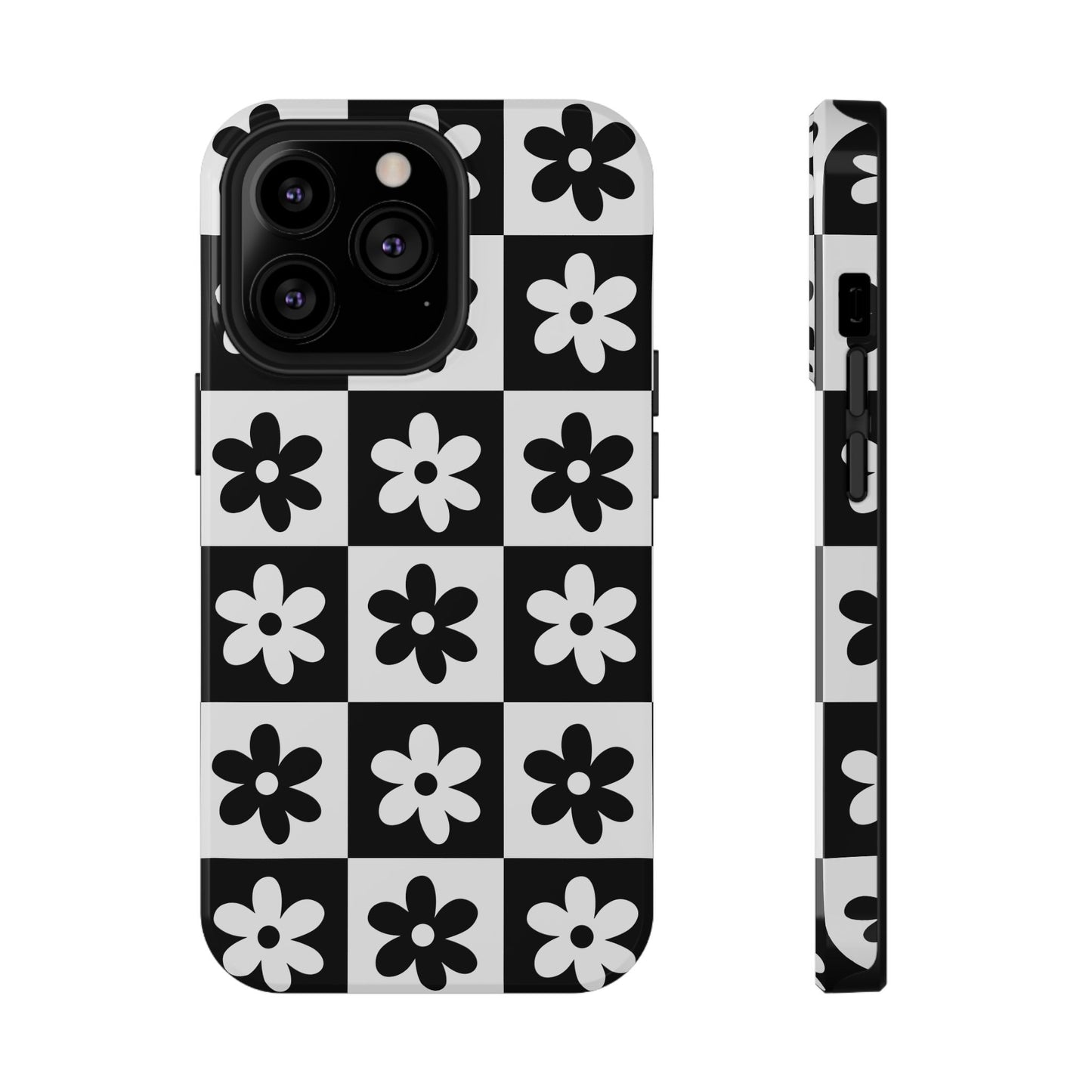 Black & White Garden iPhone Case