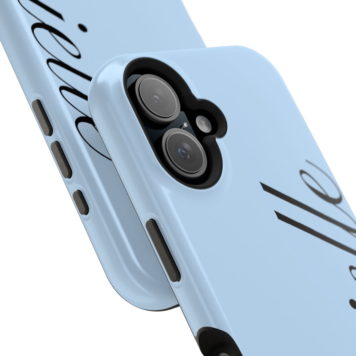 Personalized Blue iPhone Case