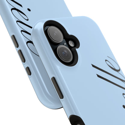 Personalized Blue iPhone Case