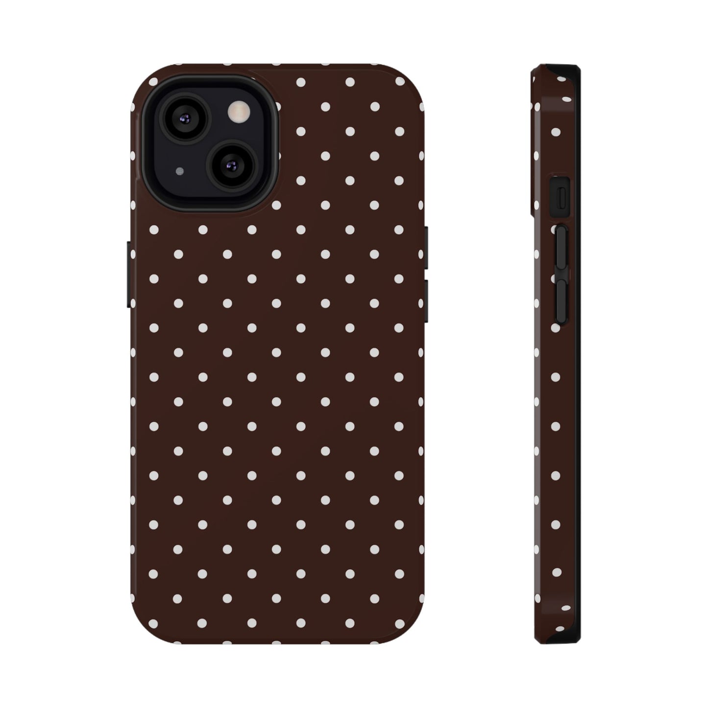 Mocha Mini Dots iPhone Case