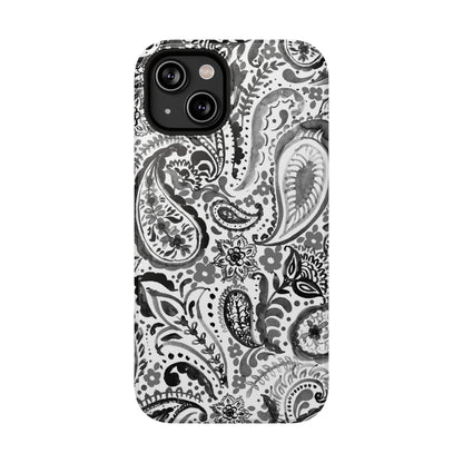 Ink Paisley iPhone Case