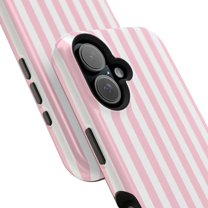 Pink Picnic Stripes iPhone Case