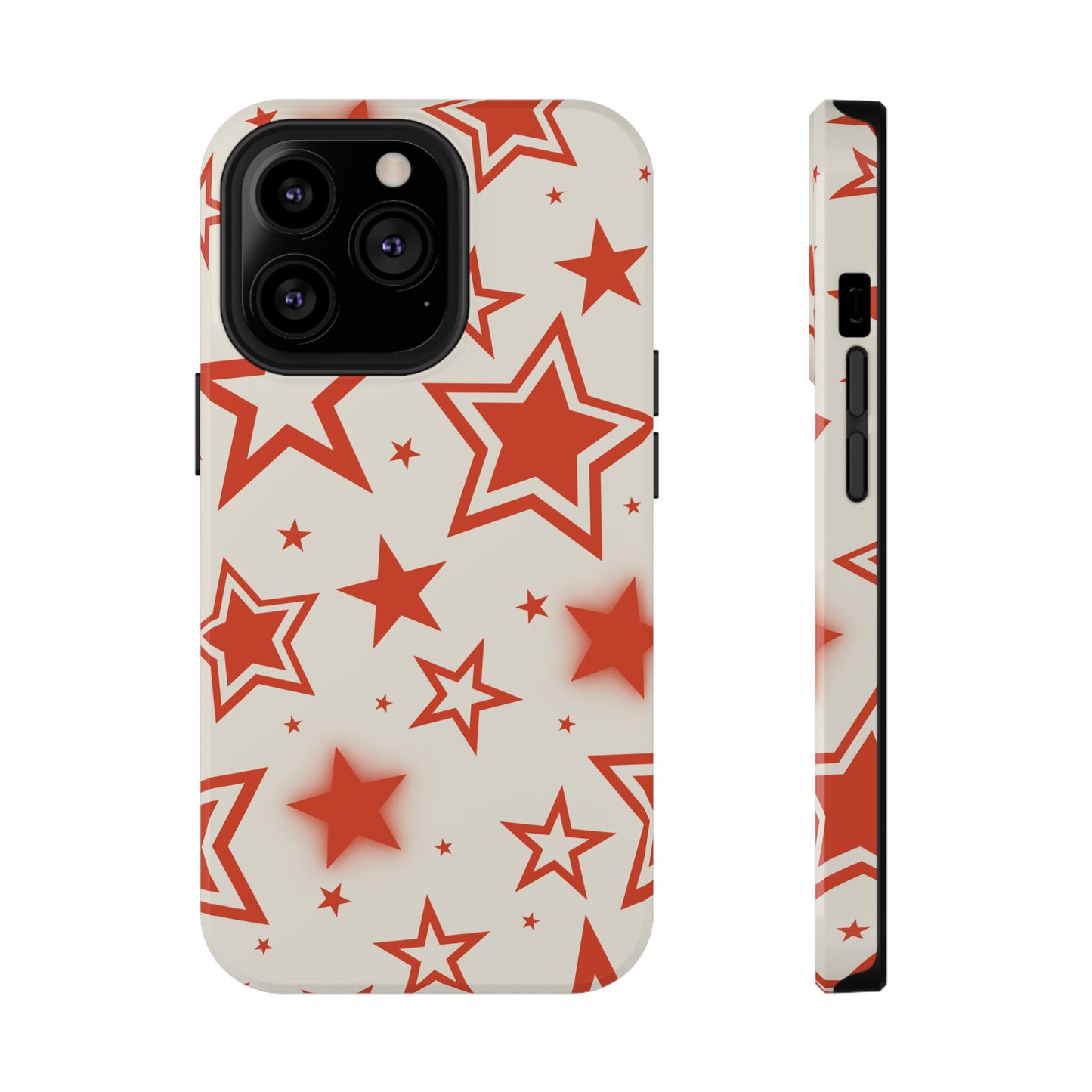 Red Stardust iPhone Case