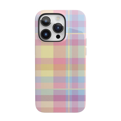 Sorbet Plaid iPhone Case