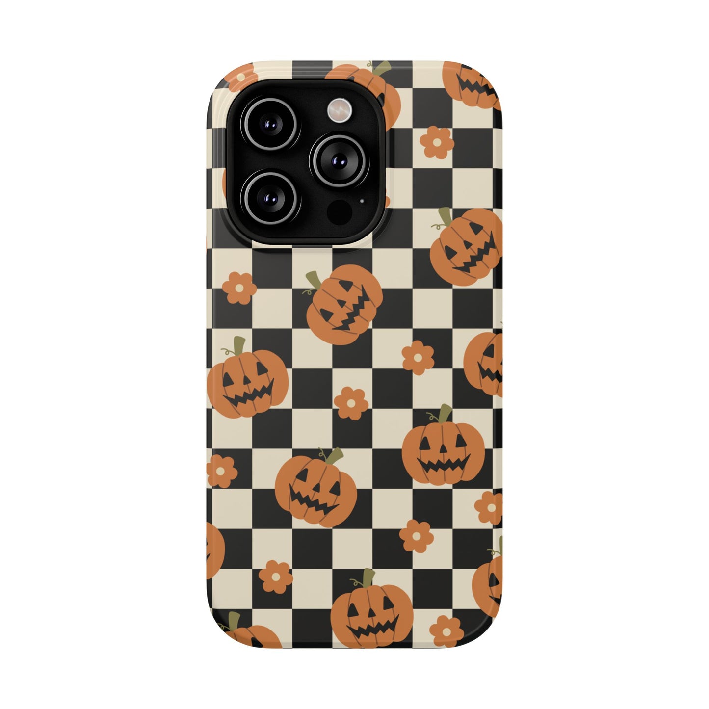 Retro Pumpkins iPhone Case