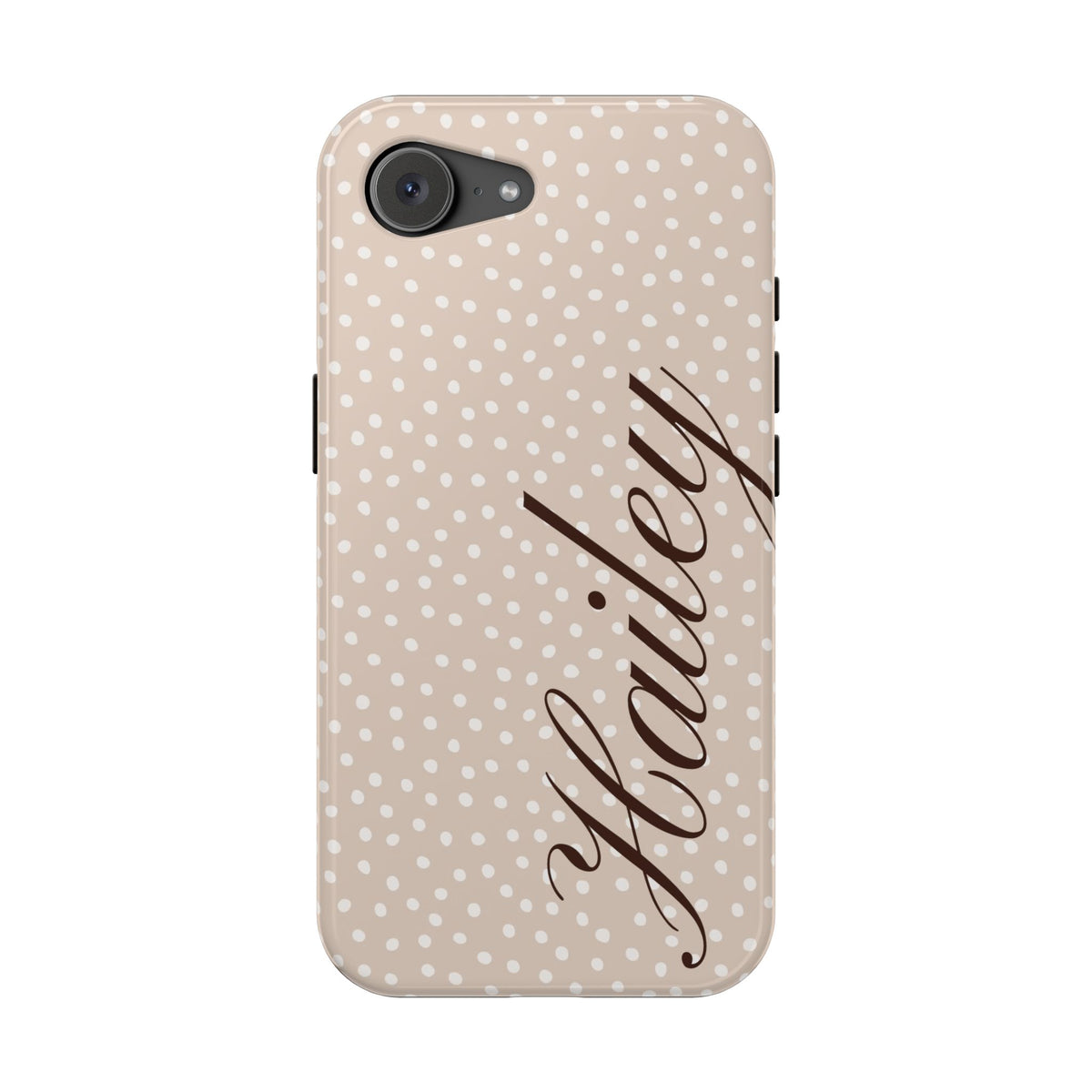 Custom Vanilla Dots iPhone Case