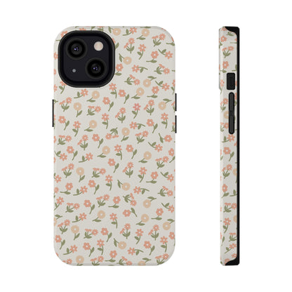 Peach Bloom iPhone Case