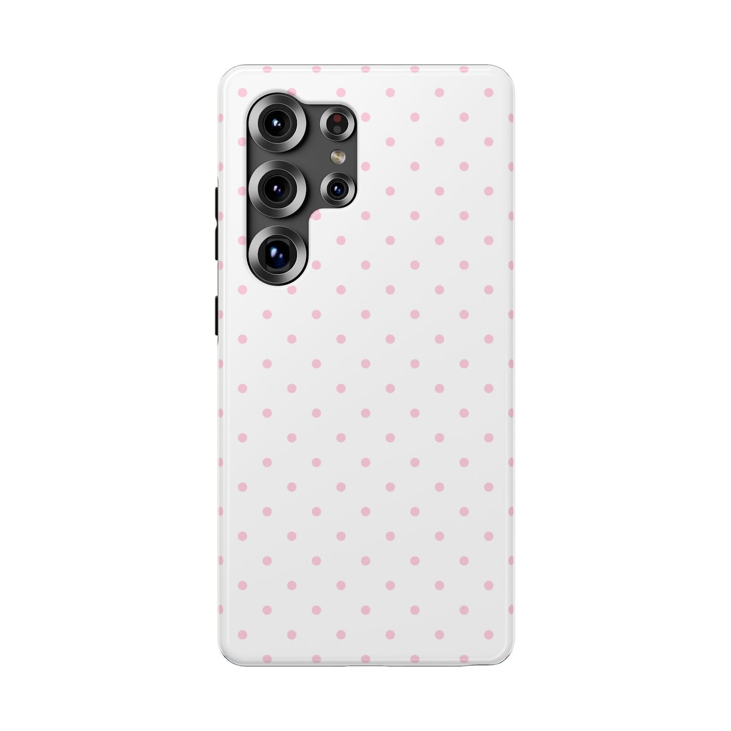 Pink Clouds Mini Dots Samsung Case