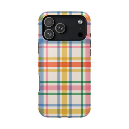 Retro Plaid iPhone Case