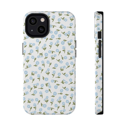 Blue Bloom iPhone Case