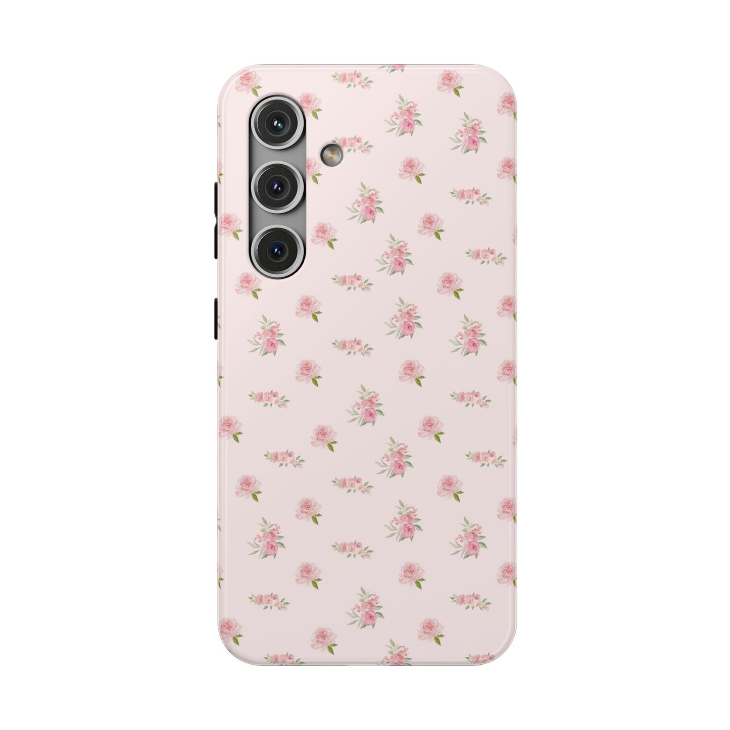 Pink Vintage Roses Samsung Case