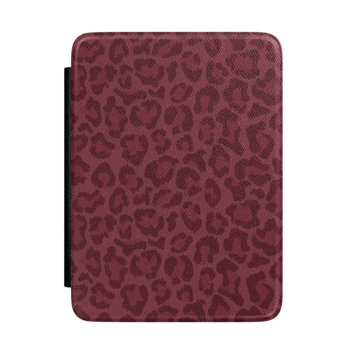 Burgundy Leopard Kindle Case